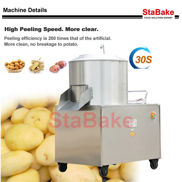 Commercial potato ginger peeling machine Buy Ginger peeling machine
