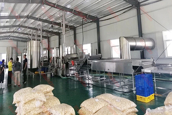 Banana chips production line in Columbia