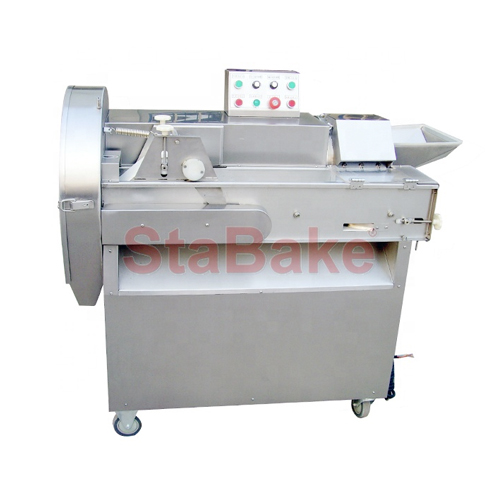 Full SS304 Commercial Vegetable Cutting Chopping Machine Multifunctional Potato Onion Dicer for Sale 