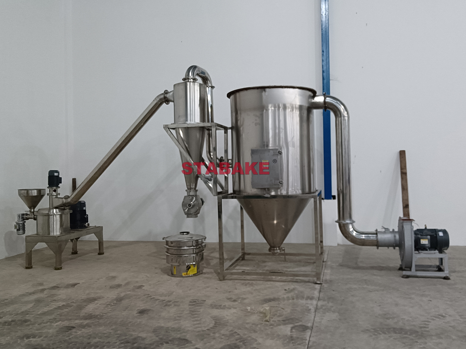 Complete Porang Konjac Processing Line in Indonesia Jinan Star Bake