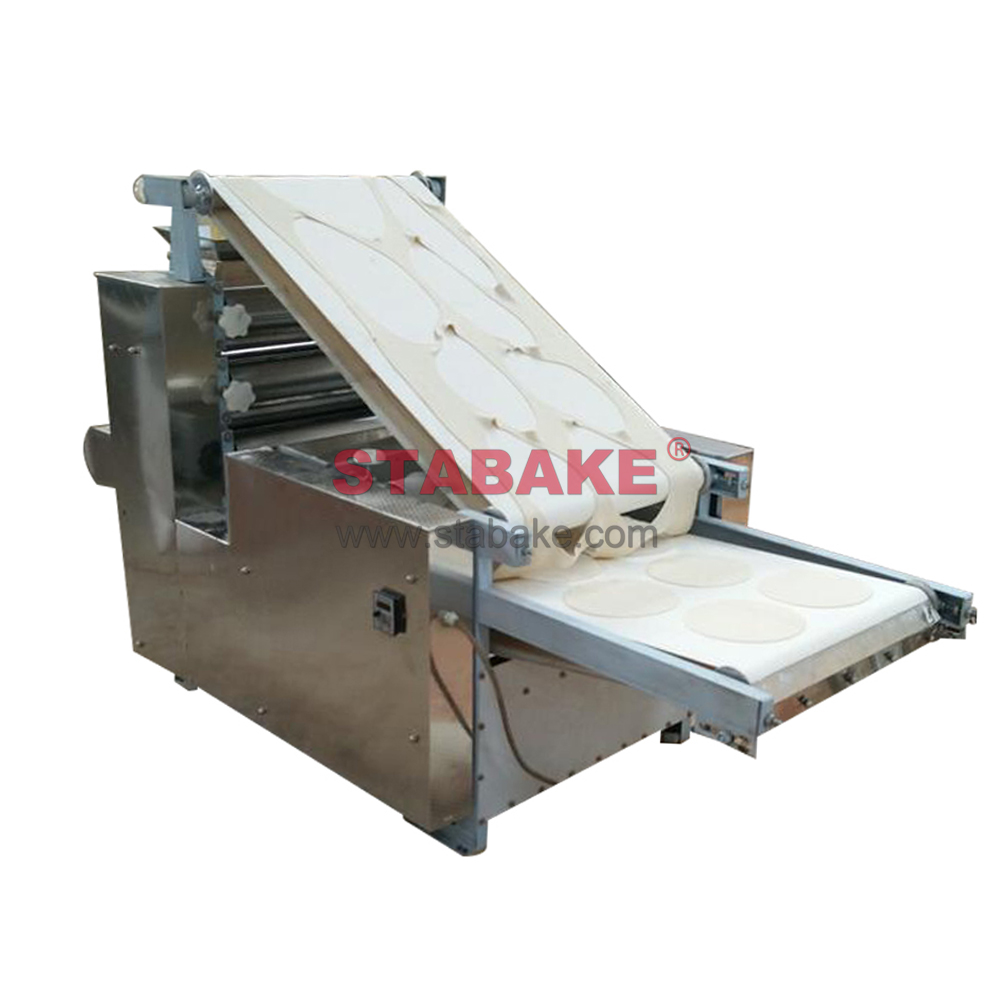 Factory directly Flat bread moulder machine for Pita Arabic Bread Shawarma Making Equipment for roti chapati maker 