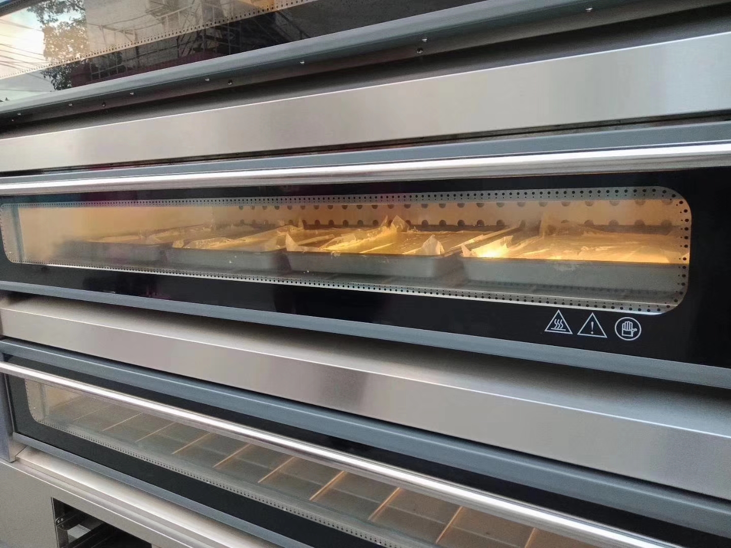Commercial Deck oven bakery electric/ gas oven bakery oven